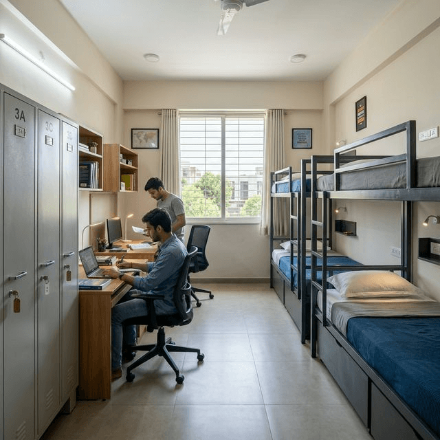 Top 10 Best Men's Hostels in Mogappair East, Chennai (2026)