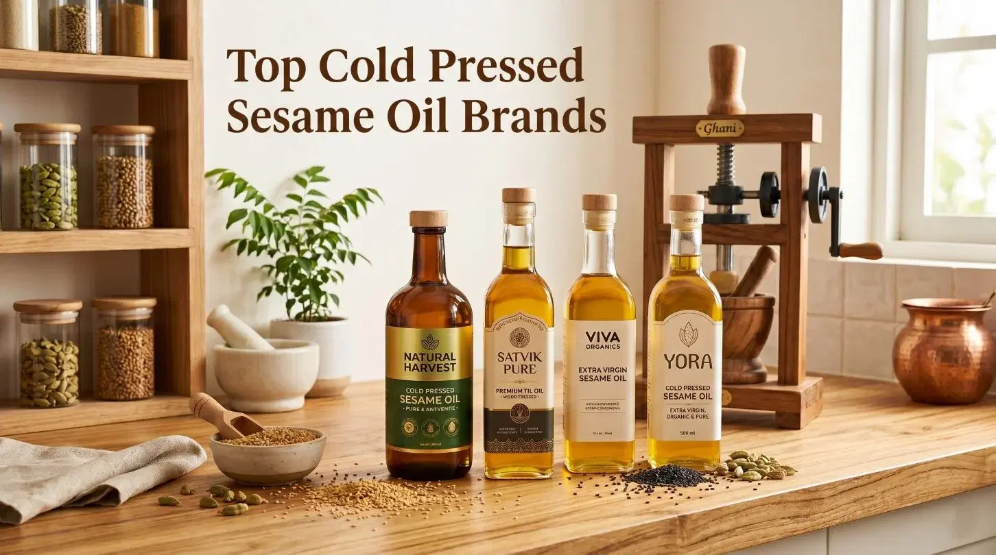 Top 8 Best Cold Pressed Sesame Oil Brands in India 2026