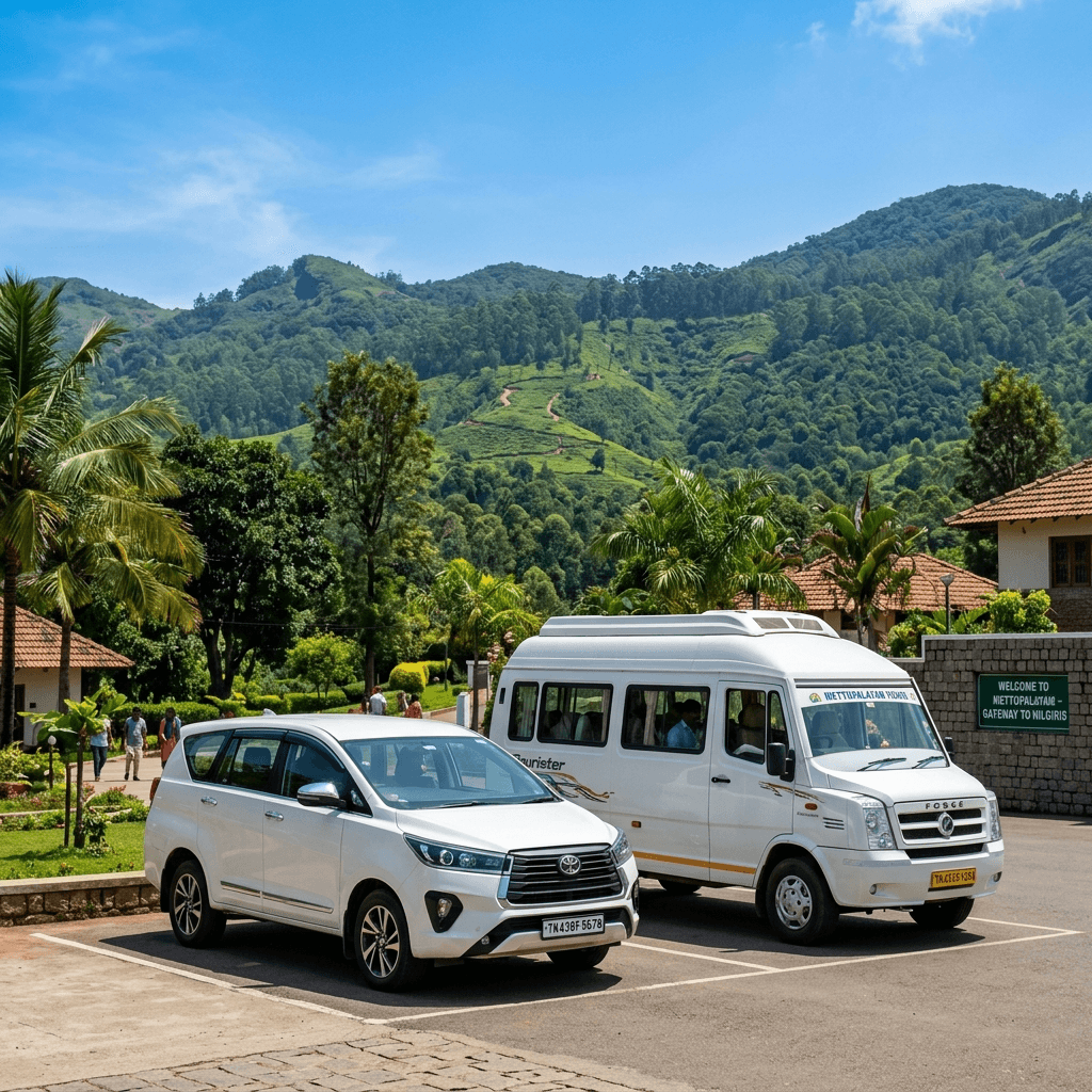Best Way to Book a Taxi, Tempo Traveller & Car in Mettupalayam
